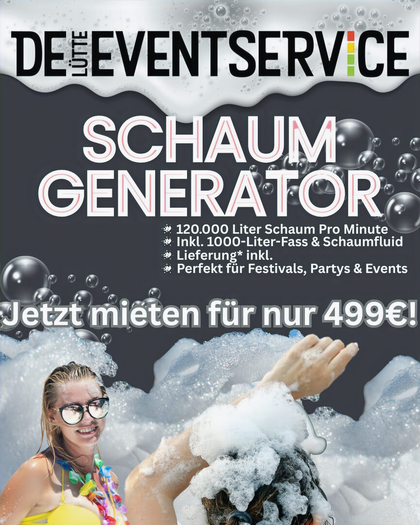 Schaumkanone: Mit Schaumfluid